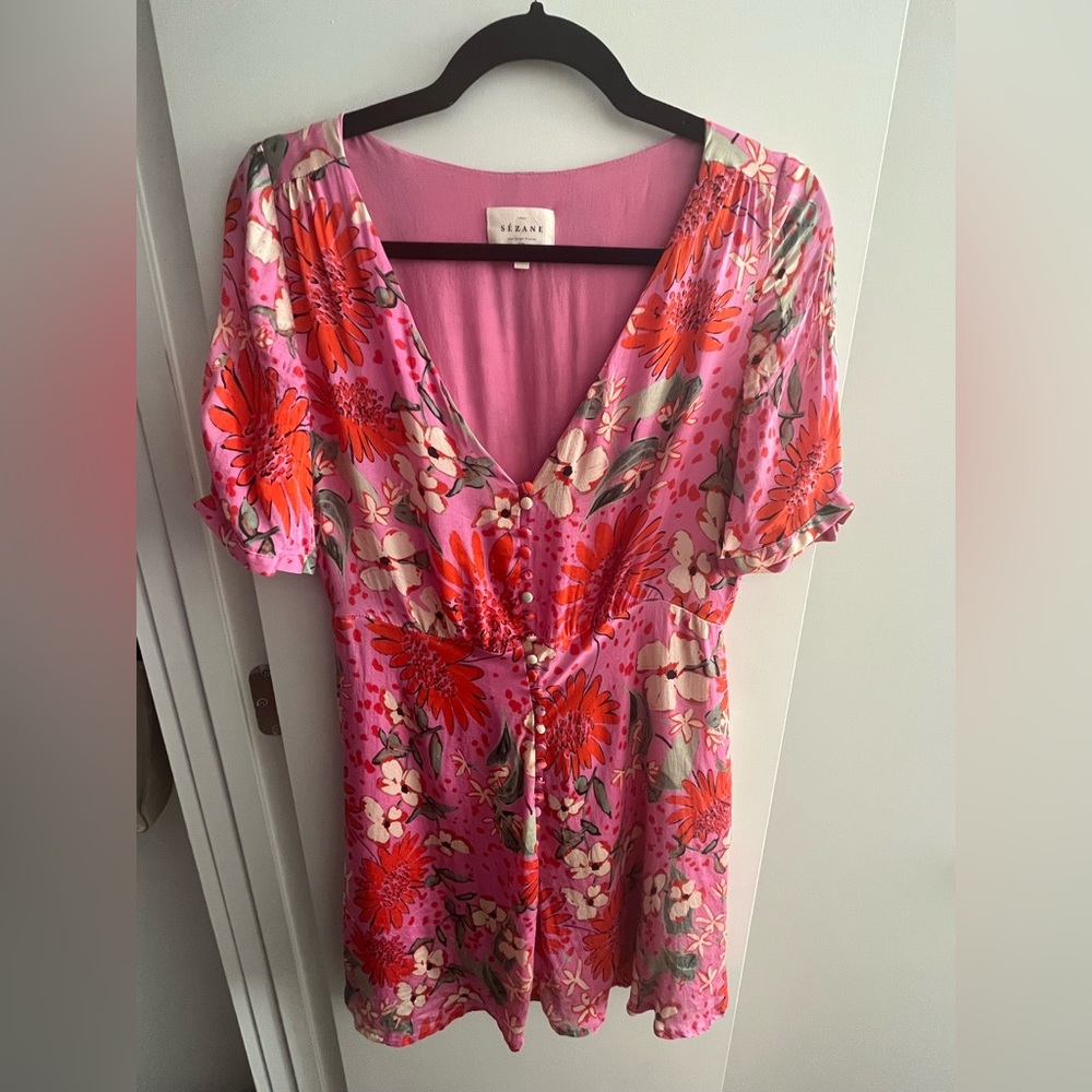 Cute Floral Sezane Dress